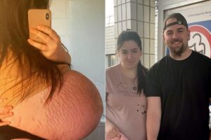 Mãe dá à luz bebê de quase 6kg