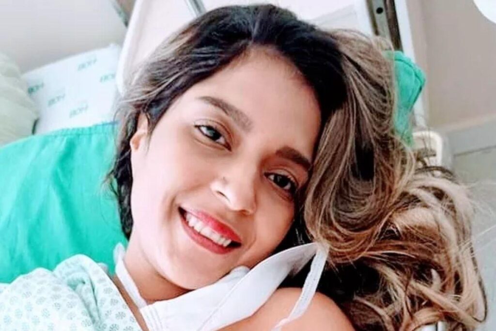 Ana Paola ficou surpresa ao descobrir que estava grávida durante trabalho de parto
