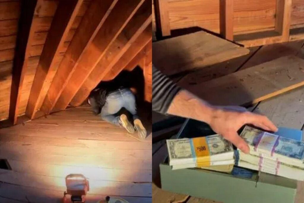 Família encontra caixa de avô com R$ 350 mil perdida por anos