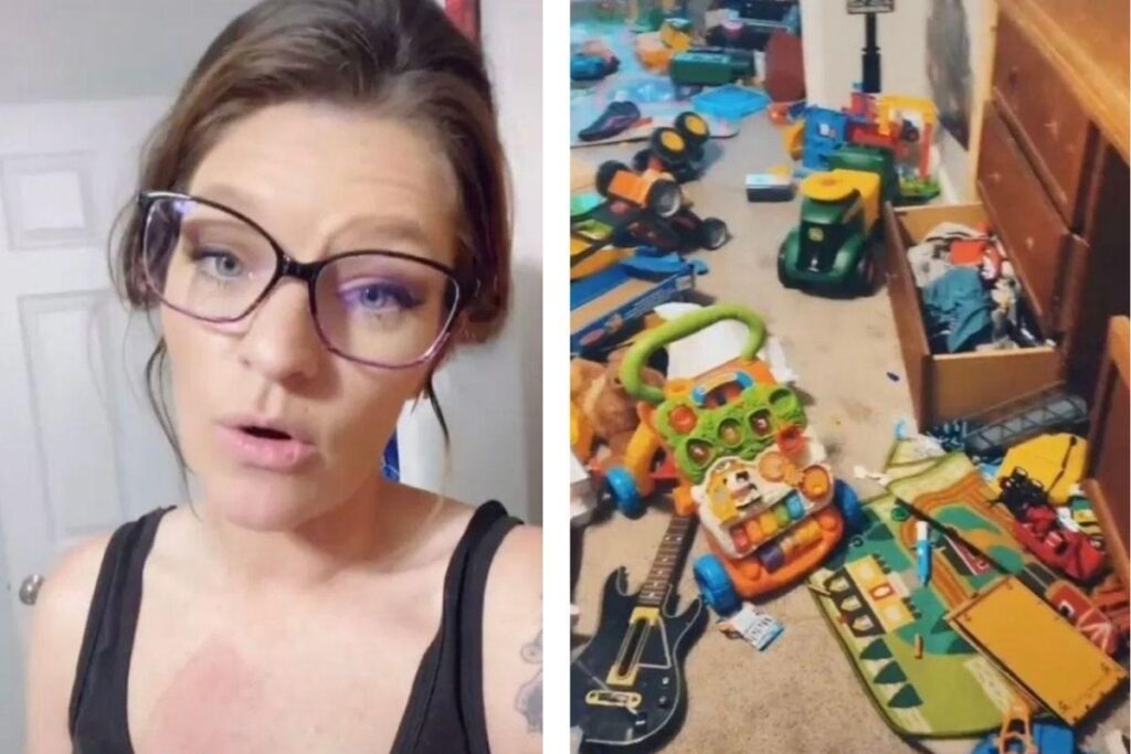 Mãe gera polêmica após jogar fora brinquedos do filho de 5 anos porque ele não limpou o quarto