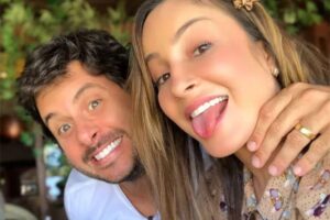 Claudia Leitte disse que apesar do marido testar positivo, ela está negativa para covid-19