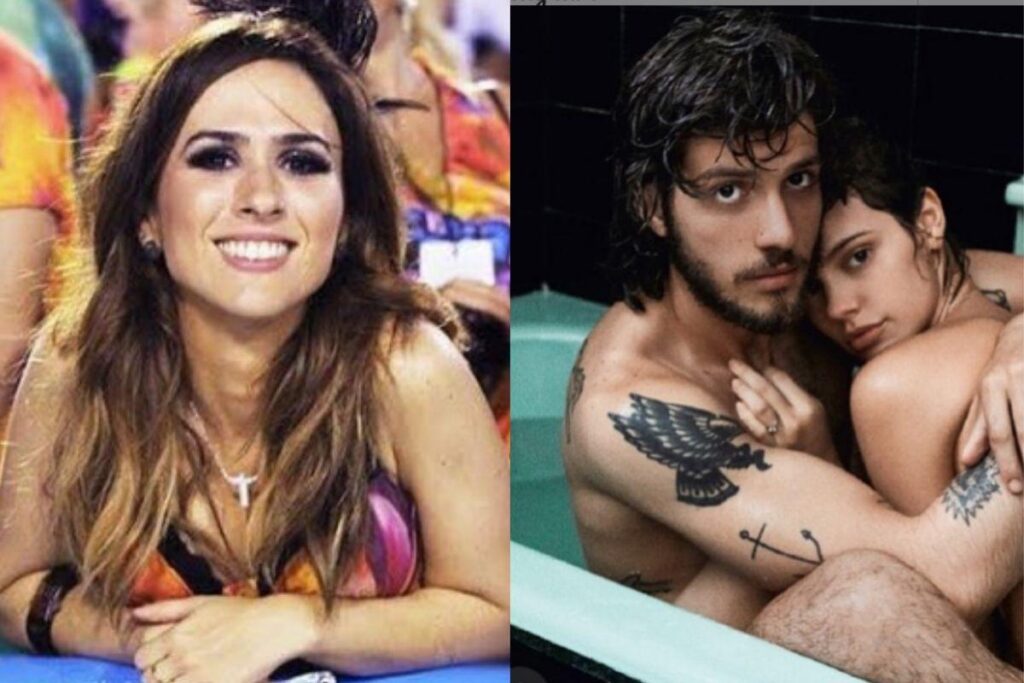 Tatá Werneck manda mensagem para Laura e Chay