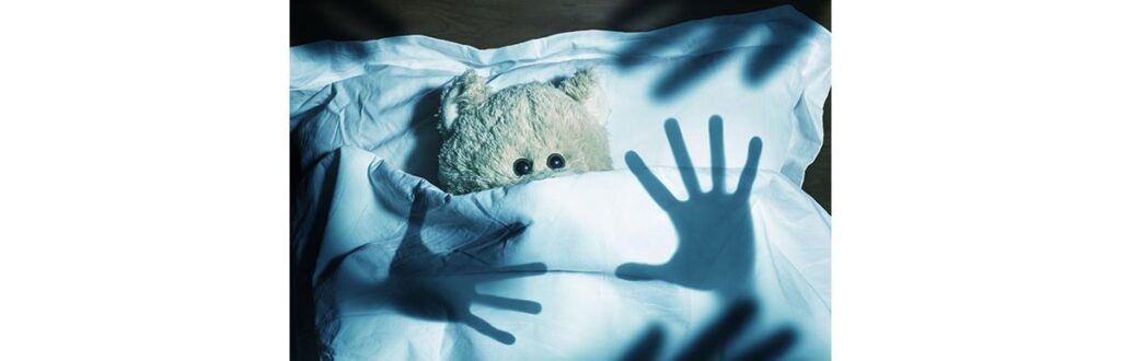 Ela ficou ainda mais assustada ao ver a foto