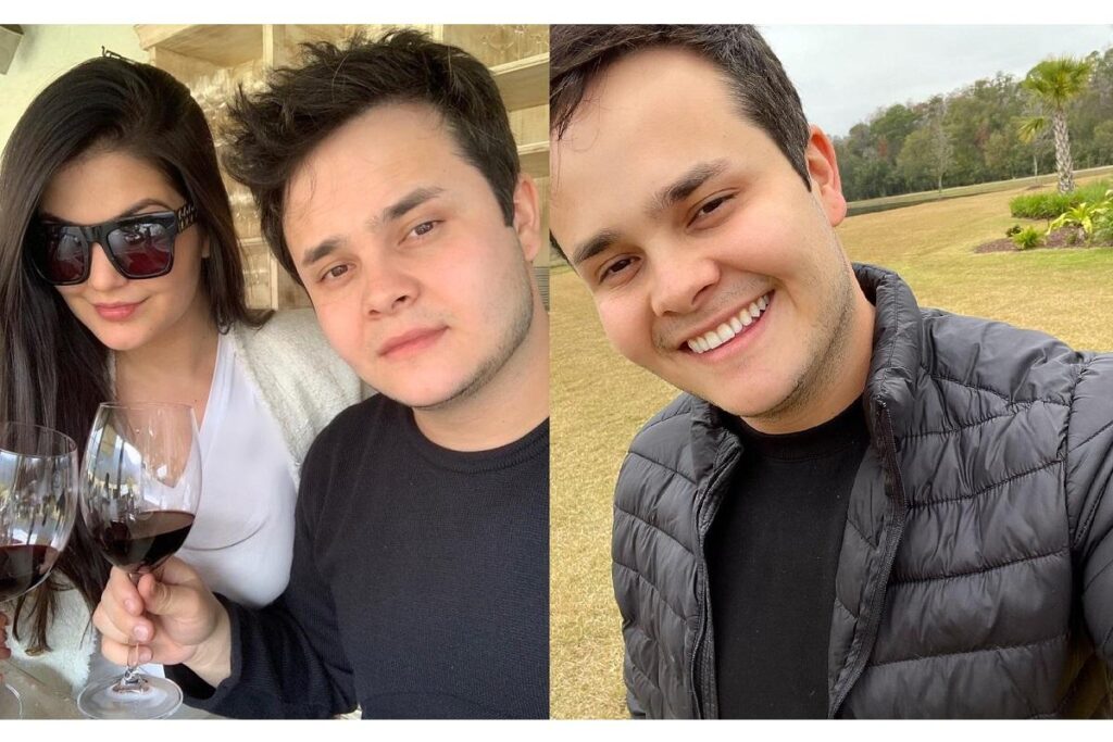 Matheus Aleixo e Paula Aires são pais de João Pedro e Davi