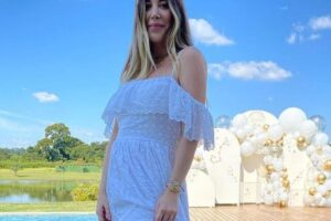 Mica Rocha revela nome do filho