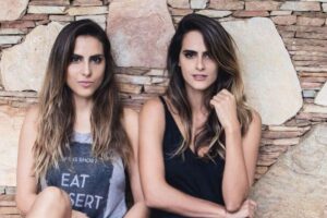 Marcella Fogaça comemora aniversário da irmã com foto divertida da gravidez