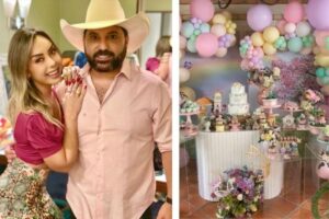 Edson e Deia Cypri comemoram aniversário da filha