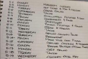 Mãe cria plano organizado para alimentar os filhos