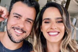 Joaquim Lopes e Marcella Fogaça comemoram nascimento das filhas gêmeas