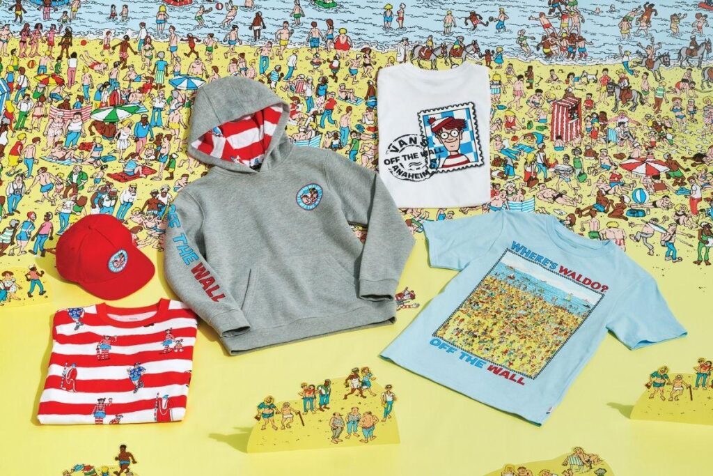 Vans lança coleção de tênis e camisetas da série “Onde está Wally