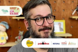 Thiago Queiroz, é pai de Dante, Gael, Maya e Cora, embaixador e colunista da Pais&Filhos