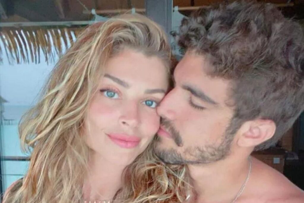 Grazi e Cauã são os pais de Sophia