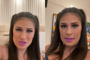 Simone conta problema no útero após dar à luz Zaya