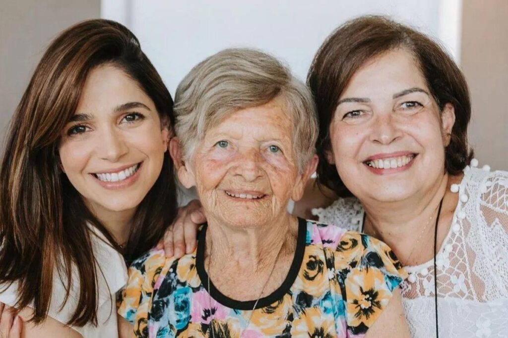 Sabrina Petraglia e família