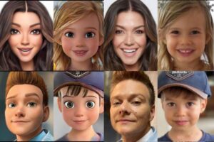 Michel Teló transformou a família em desenho animado