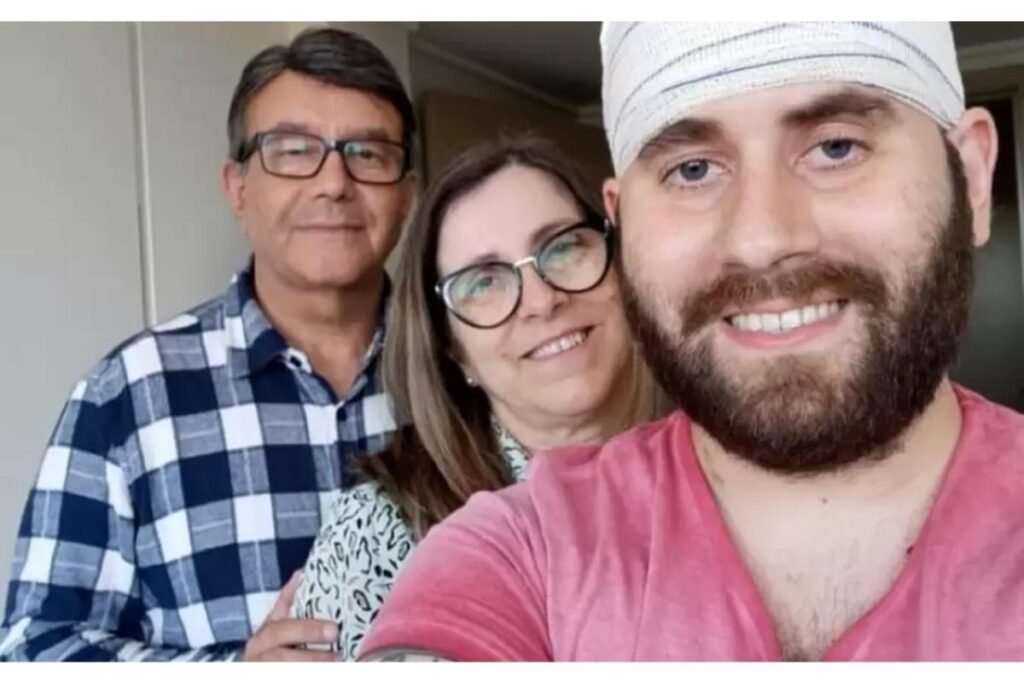 César Goulart descobriu o tumor cerebral no ano passado, aos 28 anos