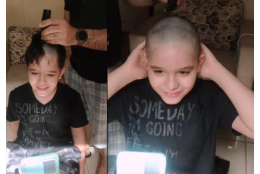 O registro da homenagem virou febre nas redes sociais