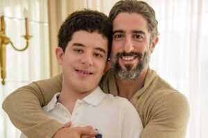 Marcos Mion comemora aniversário do filho