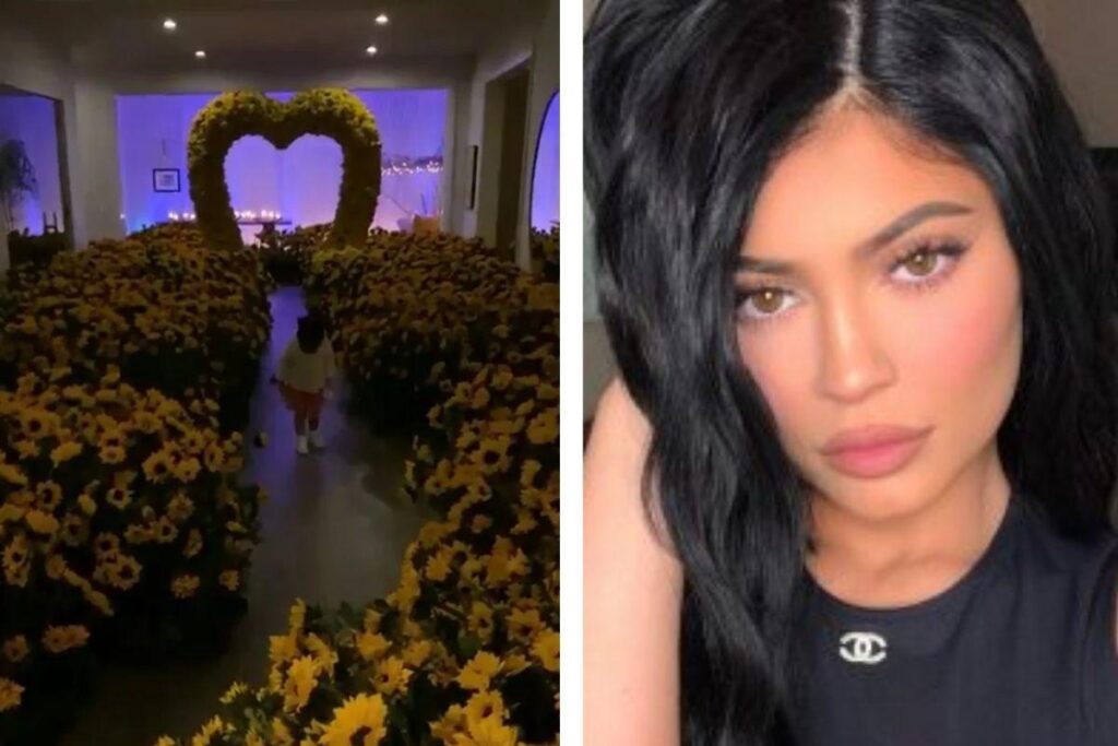 Kylie Jenner mostra decoração de Dia dos Pais