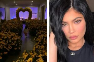 Kylie Jenner mostra decoração de Dia dos Pais