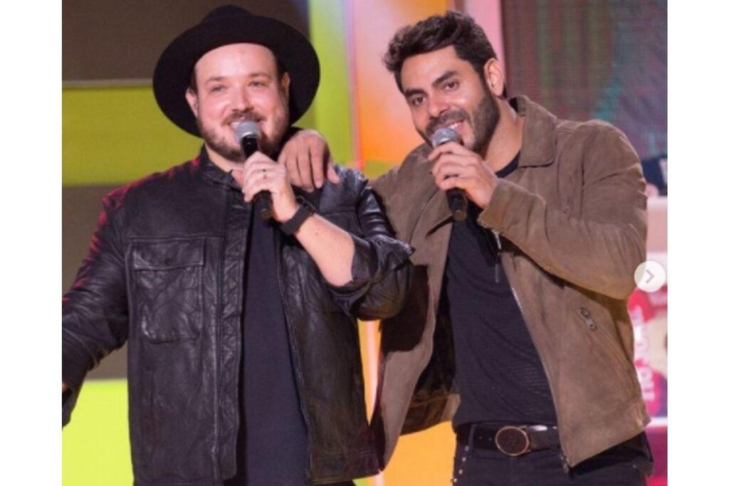 Rodolffo compartilha lembrança da infância ao lado de Israel: “Tem história”