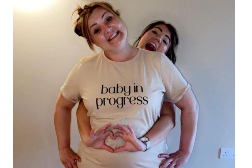 Laura conta que a irmã sempre se prontificou para ajudá-la no sonho de se tornar mãe