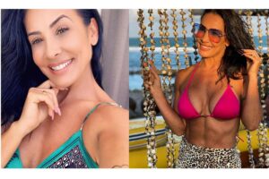 Scheila e Tony estão muito orgulhos de Giullia