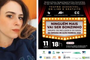 Grupo de teatro criado por Tatá Werneck promove espetáculo online acessível