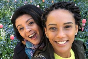 Taís Araújo e irmã