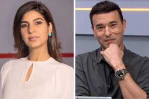 Andreia Sadi e André Rizek mudaram muito sua rotina após a chegada dos gêmeos