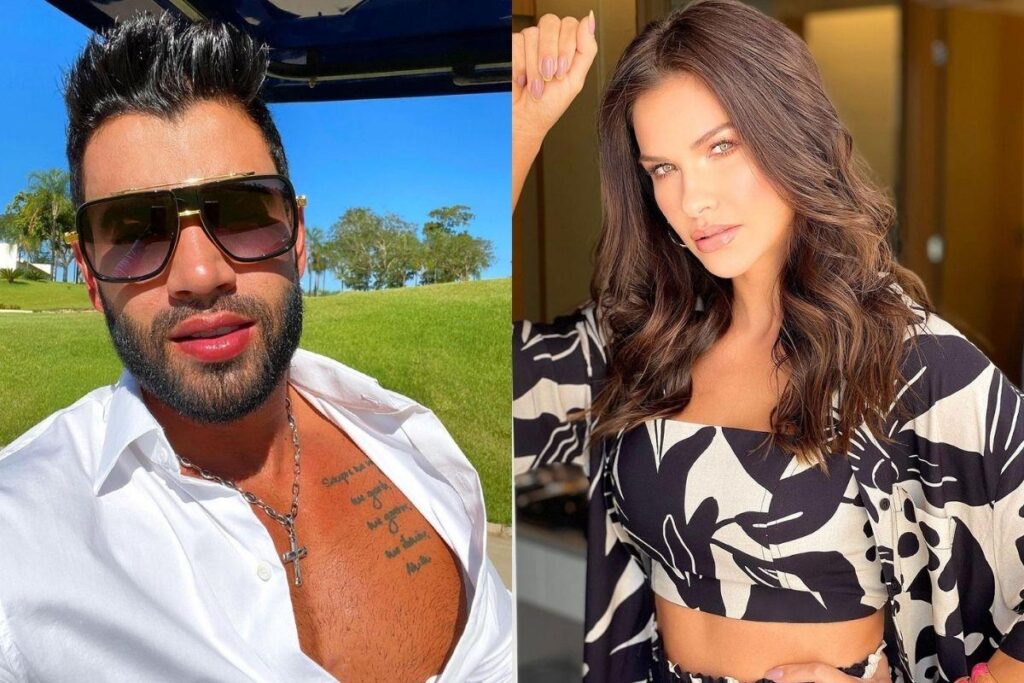 Andressa Suita mostra passeio com os filhos no iate do Gusttavo Lima