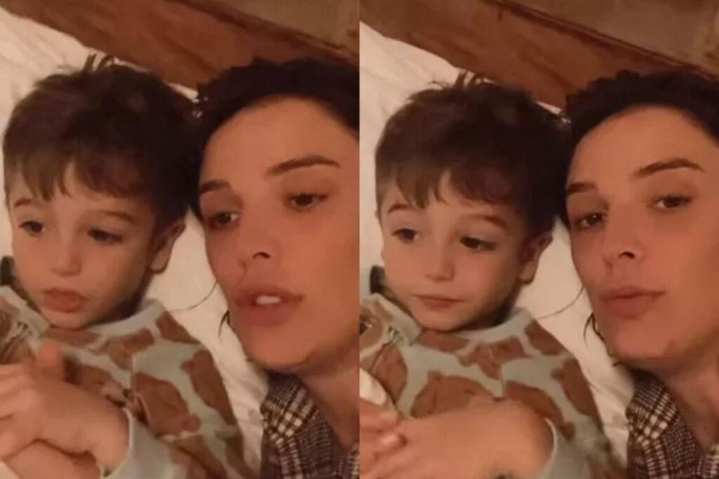 A apresentadora contou para os seguidores nas redes