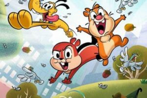 Tico e Teco apareceram pela primeira vez em 1943 em uma animação da Disney, com o Pluto