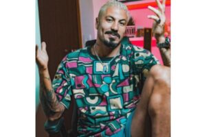 Fe Medeiros e Aline são pais de Lucca