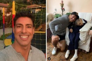 Cauã Reymond visitou a avó e fez declaração para a senhora de 100 anos nas redes sociais