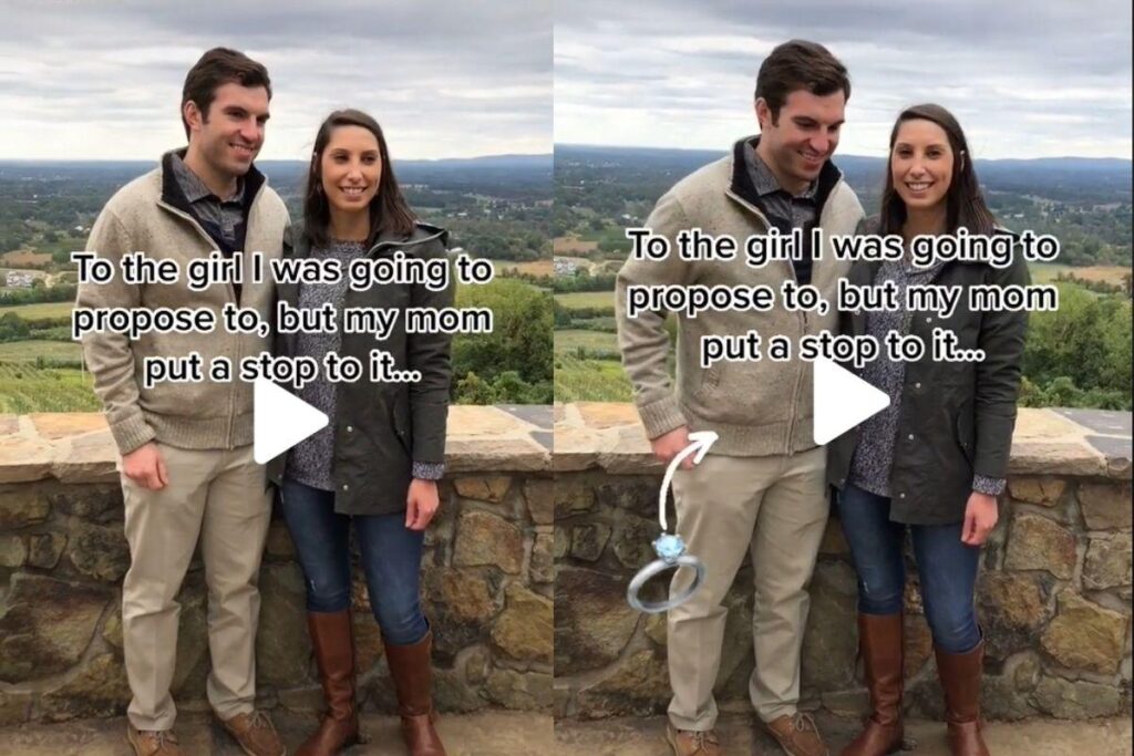 Mãe impede filho de pedir namorada em casamento e vídeo viraliza