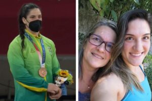 Mayra e a mãe, Leila