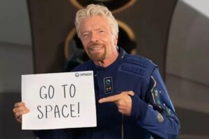 Sorteio para ir ao espaço