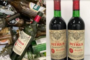 Filha toma vinho caro do pai