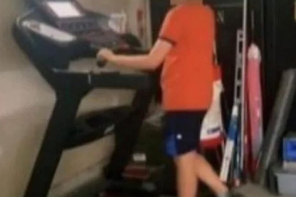 A mulher ainda contou que usa essa estratégia para incentivar os próprios exercícios