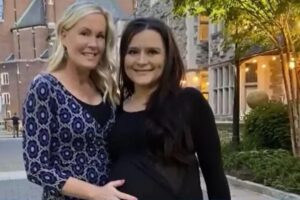 Mãe conhece mulher que doou o útero para ela pudesse engravidar: “Algo nos uniu”