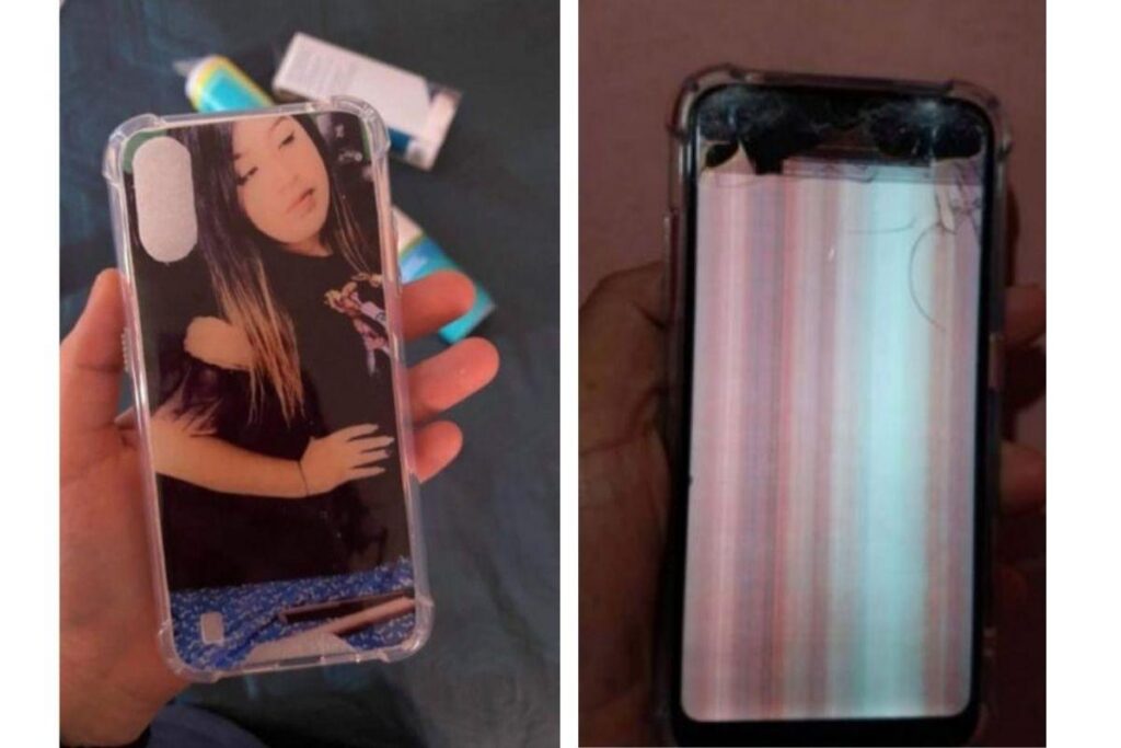 O menino era grudado no aparelho