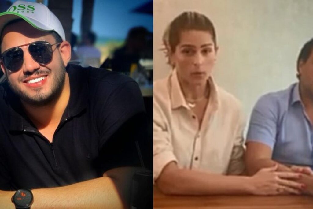 André Vitor se irritou com as acusações de pedofilia