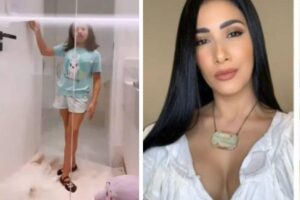 Giovanna encheu o local de brinquedos