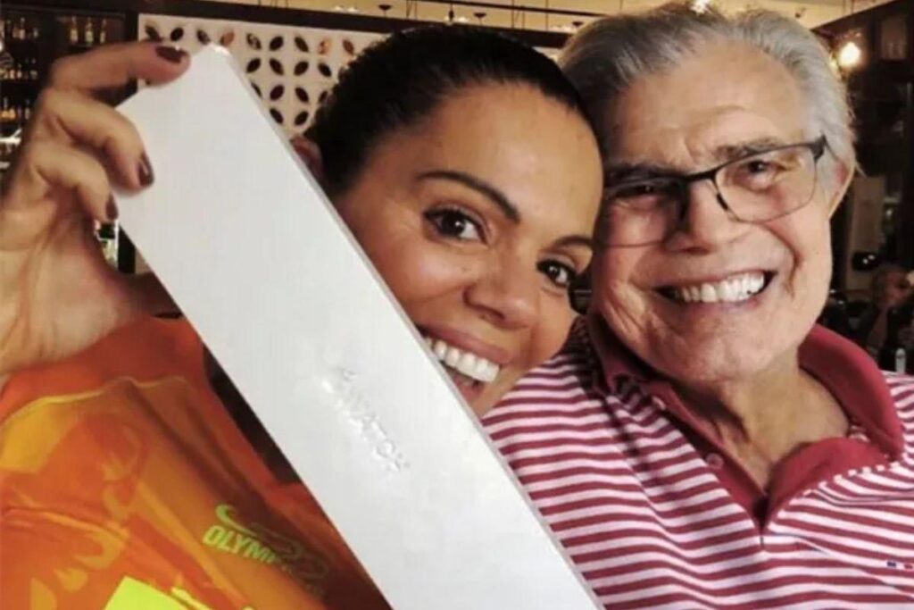 Mocita e Tarcísio Meira