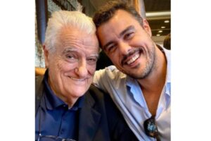 Joaquim publicou um registro ao lado do pai, Antonio