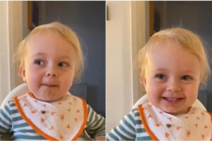 Alice, a menina das palavras difíceis, prova que também arrasa com os números ao aparecer contando