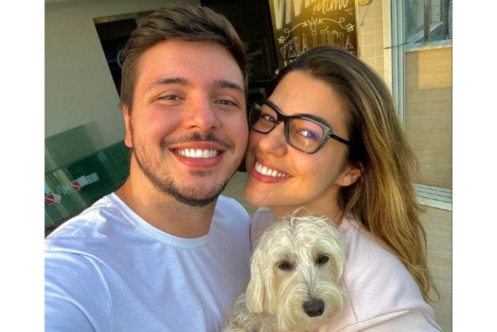 Vivian Amorim e Leo Hirschmann estão à espera do primeiro filho juntos