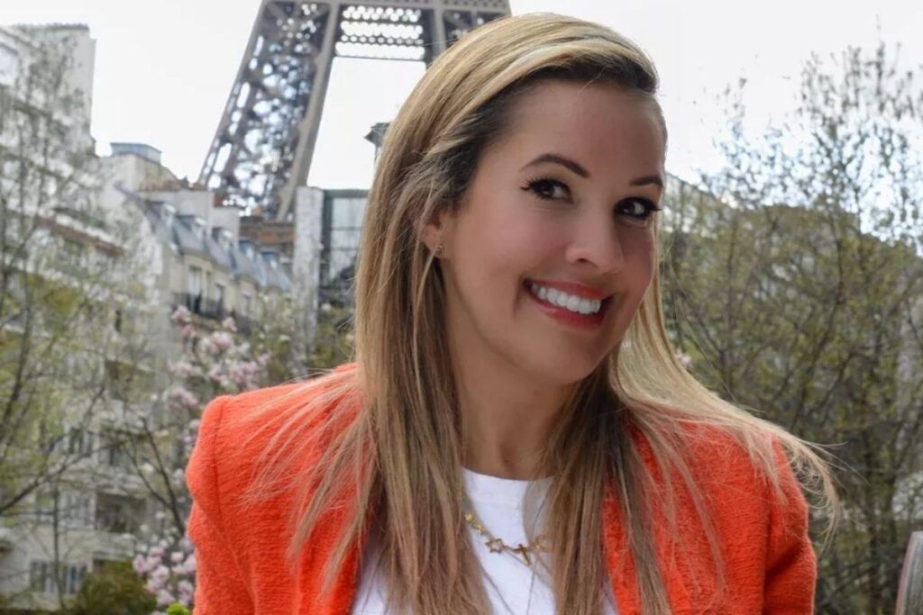 Marina tem blog de viagens.