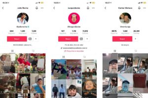 Perfil do TikTok de Aretuza Lovi